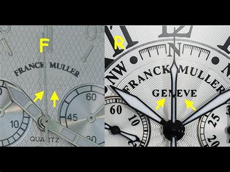 how to spot a fake franck muller watch|frank muller watch identification.